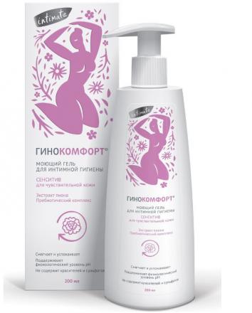 ГИНОКОМФОРТ гель для инт. гигиены сенситив 200 мл