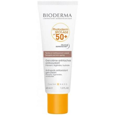 БИОДЕРМА (BIODERMA) ФОТОДЕРМ СПОТ КРЕМ СОЛНЦЕЗАЩИТНЫЙ 40 мл SPF50+ против пигментации и морщин