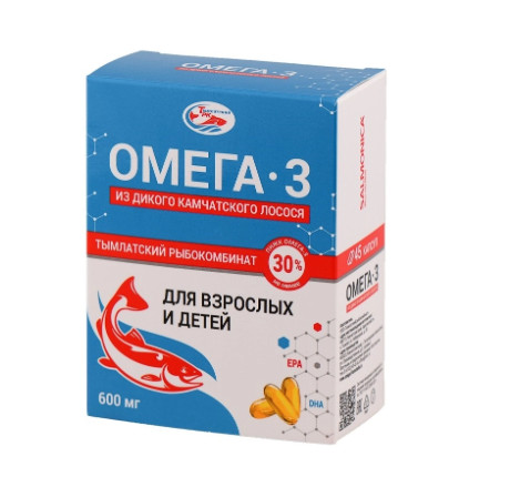 SALMONIСA ОМЕГА-3 капс. 600 мг №45