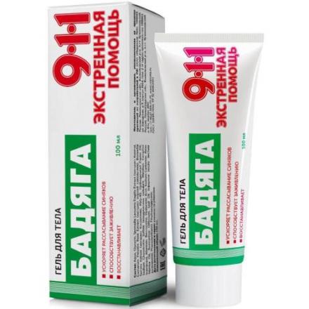 911 БАДЯГА МИРРОЛЛА гель для тела 100 мл