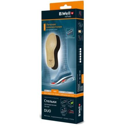 СТЕЛЬКИ ОРТОПЕДИЧЕСКИЕ БИ ВЕЛЛ (B.WELL) FW-618 р.38
