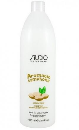 STUDIO PROFESSIONAL БАЛЬЗАМ ДЛЯ ВОЛОС 1 000 мл молочко миндального ореха
