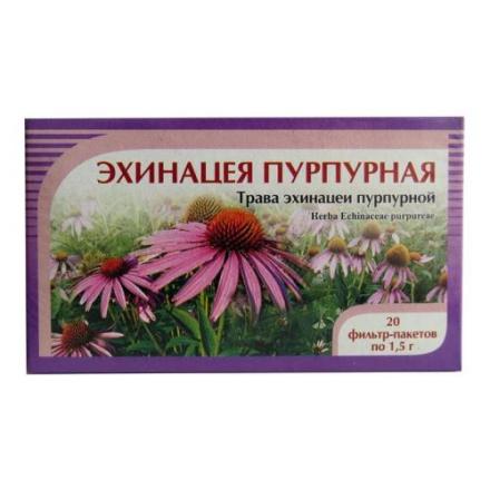 ФИТОЧАЙ ЭХИНАЦЕЯ ПУРПУРНАЯ ТРАВА ф/п №20