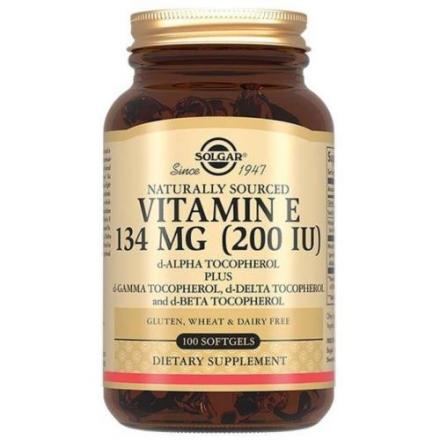 СОЛГАР ВИТАМИН Е капс. 200 МЕ №100