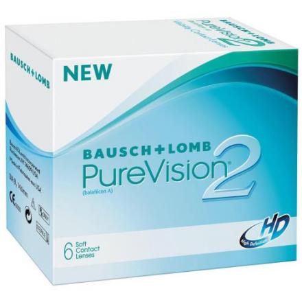 КОНТАКТНАЯ ЛИНЗА BAUSCH+LOMB PURE VISION 2 8,6 корриг. - 3,25 №6