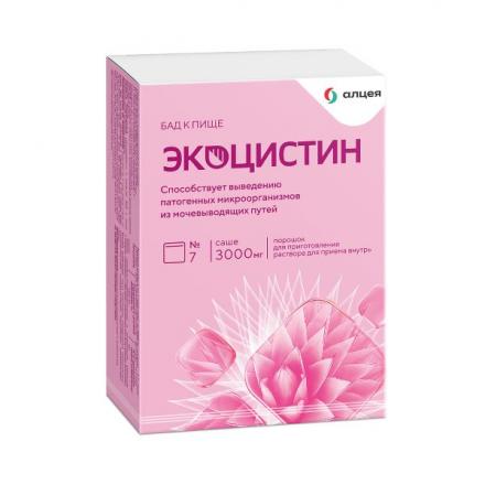 ЭКОЦИСТИН пор д/приг.р-ра внутрь пак.-саше 3 г №7