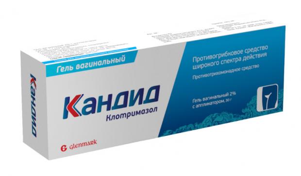 КАНДИД гель вагин. 2% туба 30 гр