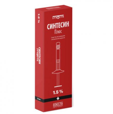 СИНТЕСИН ПЛЮС р-р д/внутрисуставного введ. шприц 1,5% 2 мл