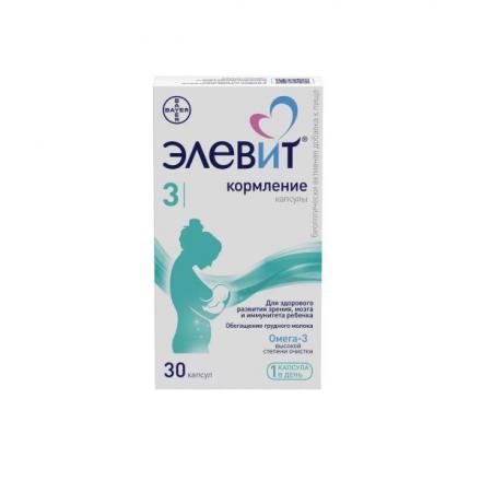 ЭЛЕВИТ КОРМЛЕНИЕ капс. №30