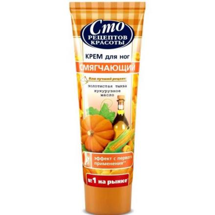 СТО РЕЦЕПТОВ КРАСОТЫ КРЕМ ДЛЯ НОГ 80 мл смягчающ.