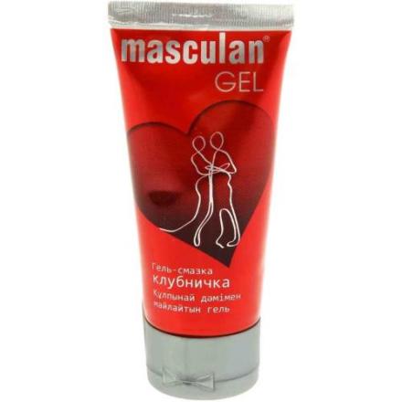 ГЕЛЬ-СМАЗКА МАСКУЛАН клубничка 50 мл