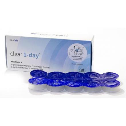 КОНТАКТНАЯ ЛИНЗА CLEAR 1-DAY - 3,00 №30