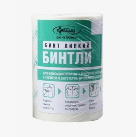 БИНТ ЛИПКИЙ БИНТЛИ Т 10см х 10м