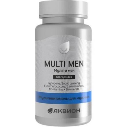 АКВИОН МУЛЬТИВИТАМИНЫ ДЛЯ МУЖЧИН капс. №60