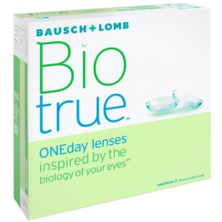 КОНТАКТНАЯ ЛИНЗА BAUSCH+LOMB BIO TRUE 8,6 корриг. - 2,50 №90