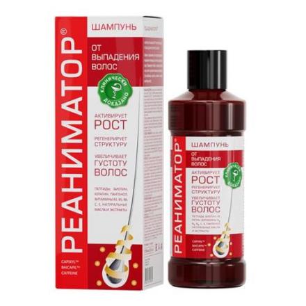 ЛОШАДИНАЯ СИЛА РЕАНИМАТОР ШАМПУНЬ ПРОТИВ ВЫПАДЕНИЯ ВОЛОС 250 мл укрепляющ.