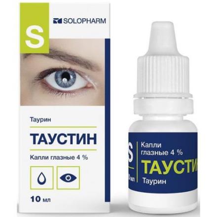 ТАУСТИН ГРОТЕКС капли глазные 4% фл.- кап. 10 мл
