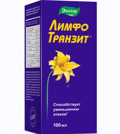 ЛИМФОТРАНЗИТ ЭВАЛАР конц. напитка 100 мл
