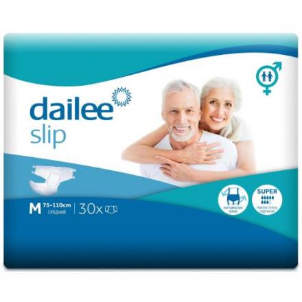 ДЕЙЛИ (DAILEE) ПОДГУЗНИКИ ДЛЯ ВЗРОСЛЫХ EXTRA PLUS M №30