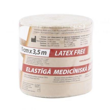 БИНТ ЭЛАСТИЧНЫЙ ВР ЛАУМА 10см х 3,5м