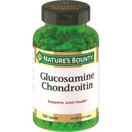 НЭЙЧЕС БАУНТИ (NATURE`S BOUNTY) ГЛЮКОЗАМИН-ХОНДРОИТИН капс. №110