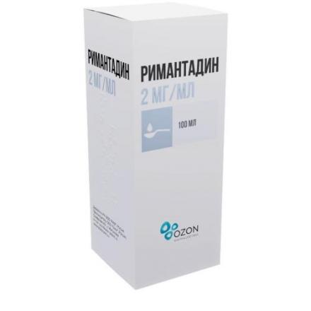 РИМАНТАДИН ОЗОН для детей сироп 2 мг/мл фл. 100 мл