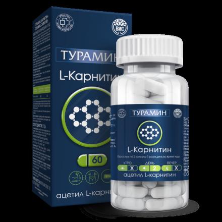 ТУРАМИН L-КАРНИТИН капс. №60