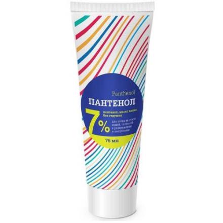 ПАНТЕНОЛ крем 7% 75 мл