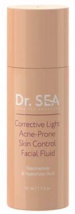 DR. SEA ФЛЮИД ДЛЯ ЛИЦА 50 мл легкий коррект. акне-контроль