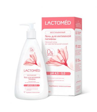 ЛАКТОМЕД ГЕЛЬ ДЛЯ ИНТИМНОЙ ГИГИЕНЫ 200 мл нежный уход