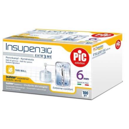 ИГЛА ДЛЯ ШПРИЦ-РУЧКИ INSUPEN G31 (0.25 х 6 мм) №100