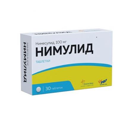 НИМУЛИД табл. 100 мг №30