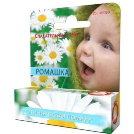 СПАСАТЕЛЬНЫЙ КРУГ ПОМАДА ГИГИЕНИЧЕСКАЯ 5 гр ромашка