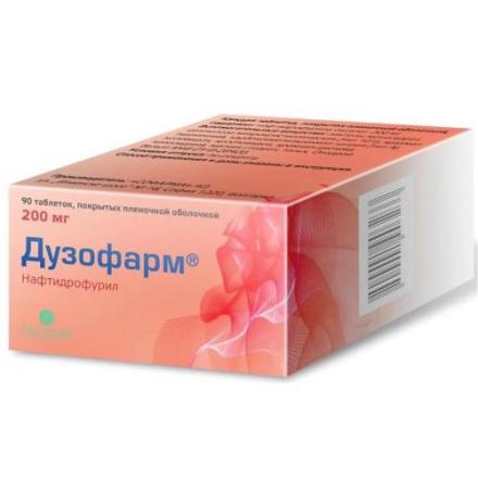 ДУЗОФАРМ табл. п/о плен. 200 мг №90