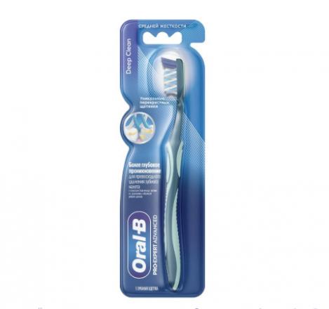 ОРАЛ-БИ (ORAL-B) PRO-EXPERT ADVANCED ЗУБНАЯ ЩЕТКА средняя