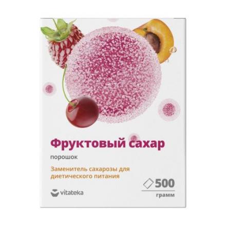 ВИТАТЕКА ФРУКТОЗА ЗАМЕНИТЕЛЬ САХАРА ПОРОШОК 500 гр