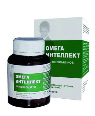 ОМЕГА ИНТЕЛЛЕКТ ДЛЯ ШКОЛЬНИКОВ капс. №120