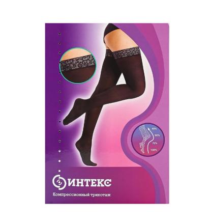 ЧУЛКИ КОМПРЕССИОННЫЕ ИНТЕКС бежевые 1 класс компр. р.L