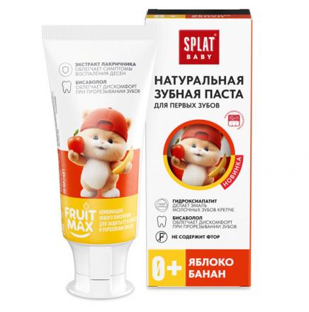 СПЛАТ BABY ЗУБНАЯ ПАСТА ДЕТСКАЯ 35 мл яблоко-банан