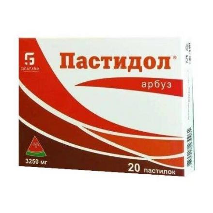 ПАСТИДОЛ пастилки арбуз №20