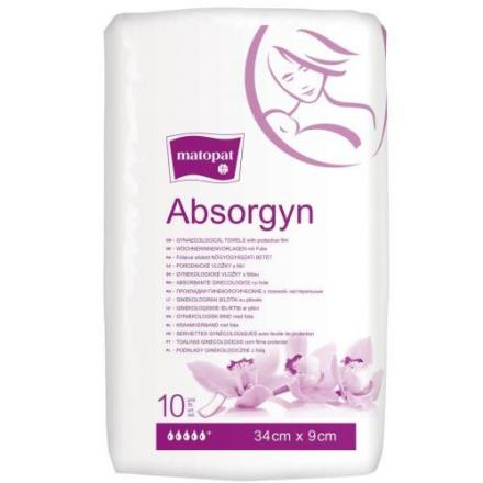 МАТОПАТ ПРОКЛАДКИ П/РОДОВЫЕ стерильные 34 x 9 см №10
