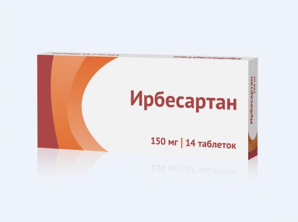 ИРБЕСАРТАН ОЗОН табл. 150 мг №14