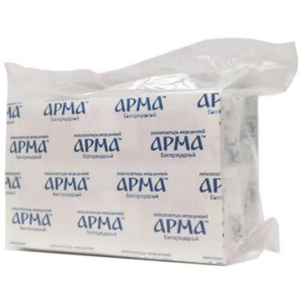 ЛЕЙКОПЛАСТЫРЬ БАКТЕРИЦИДНЫЙ АРМА полимерный телесного цвета 2,5см х 7,2см №100