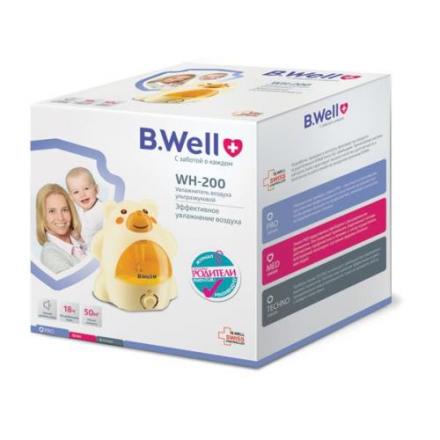 БИ ВЕЛЛ (B.WELL) УВЛАЖНИТЕЛЬ ВОЗДУХА WH-200 медвежонок