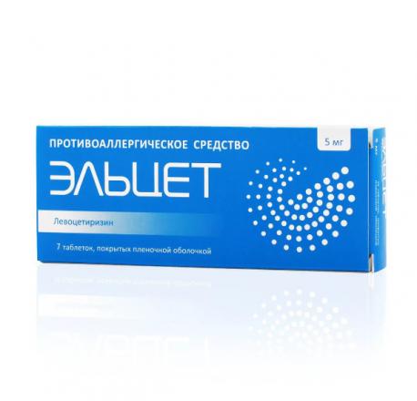 ЭЛЬЦЕТ табл. 5 мг №7