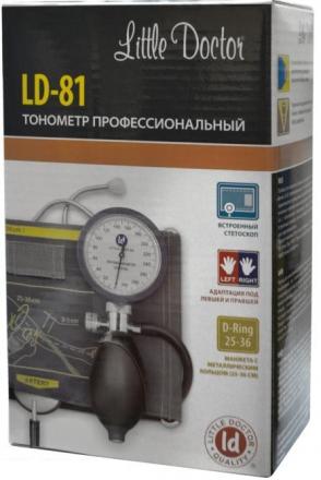 ЛИТТЛ ДОКТОР (LITTLE DOCTOR) ПРИБОР (ТОНОМЕТР) ИЗМ. АРТ. ДАВЛЕНИЯ МЕХАНИЧЕСКИЙ ВСТРОЕННЫЙ СТЕТОСКОП LD 81