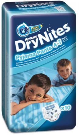 ХАГГИС ТРУСИКИ ДЕТСКИЕ DRY NITES д/мальчиков 4-7 лет №10