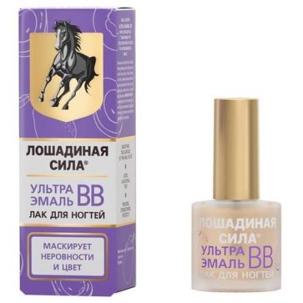 ЛОШАДИНАЯ СИЛА ЛАК ДЛЯ НОГТЕЙ 10 мл ультра эмаль вв