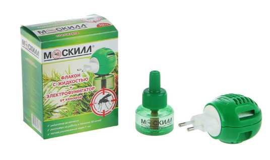 МОСКИЛЛ НАБОР (жидкость 30мл +электрофумигатор)