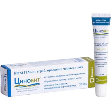 ЦИНОВИТ крем-гель от угрей 35 мл